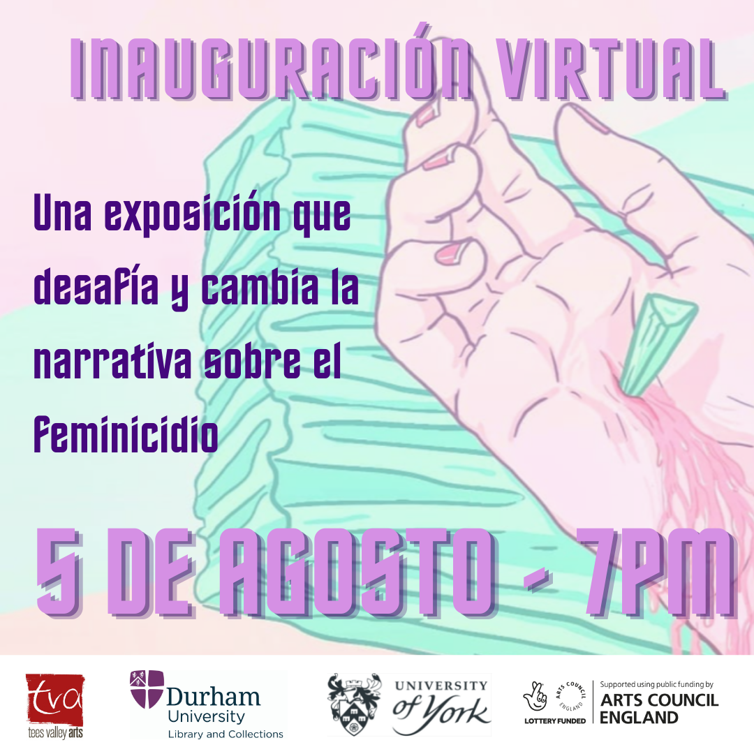 Femini-data — flyer de la exhibición RE:IMAGINAR